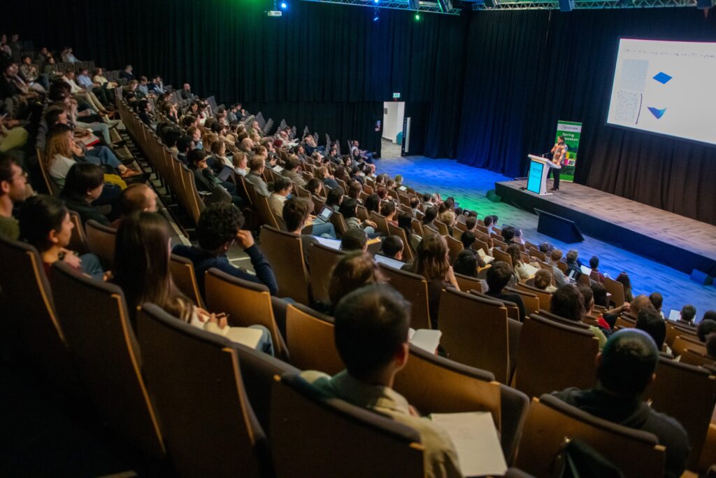 Full lecture theatre