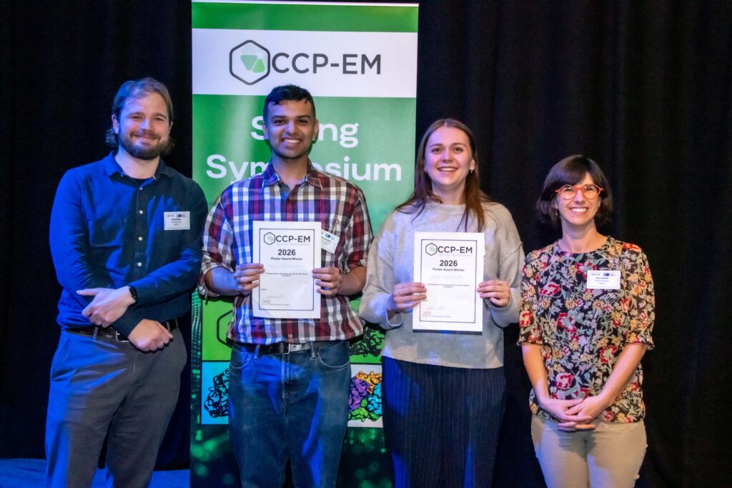 Poster award winners with Scientific Organisers
